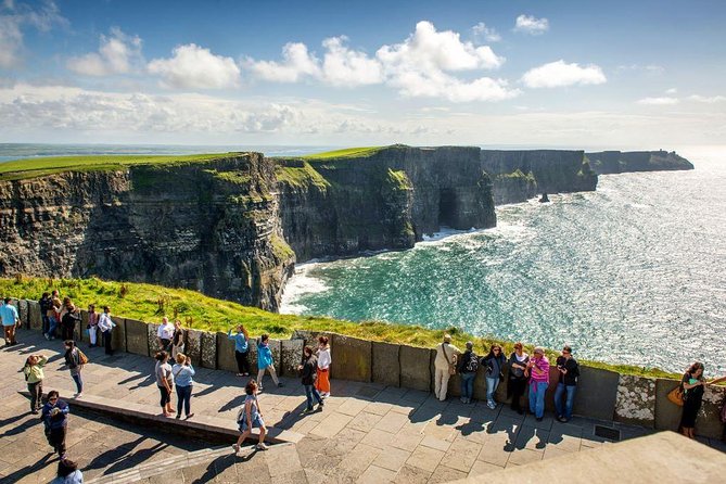 2-Day Western Ireland Tour from Dublin:Including Galway and Cliffs of Moher - Leaving Dublin at 8 a.m.