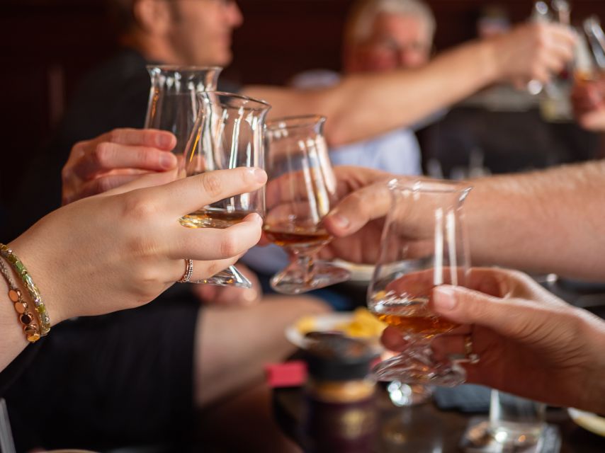 2-Hour Deluxe Whiskey & Food Tasting - Key points to know before booking