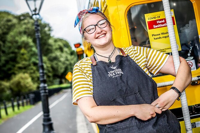 Afternoon Tea Bus Tour in Dublin - OConnell Street and central Dublin