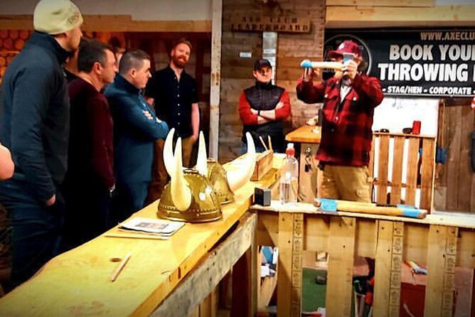 Axe Throwing Open Session (Dublin) 1hr - What happens when you arrive at Axe Club