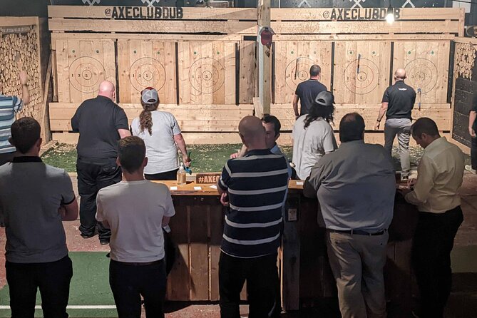 Axe Throwing Open Session (Dublin) 1hr - Group size, solo visits, and the shared-session format