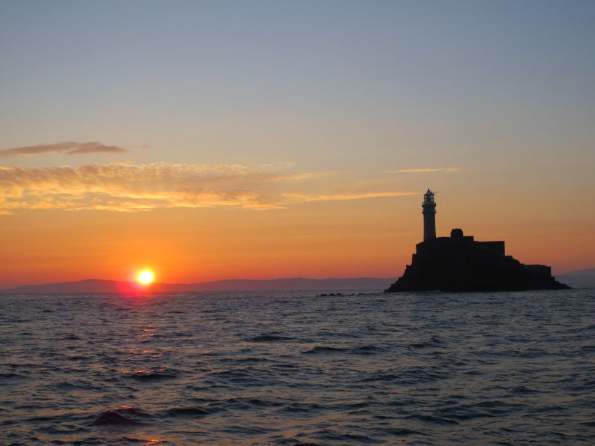 Baltimore Harbor: Sunset Cruise to Fastnet Rock Lighthouse - Gascanane Sound and Cape Clear from the water