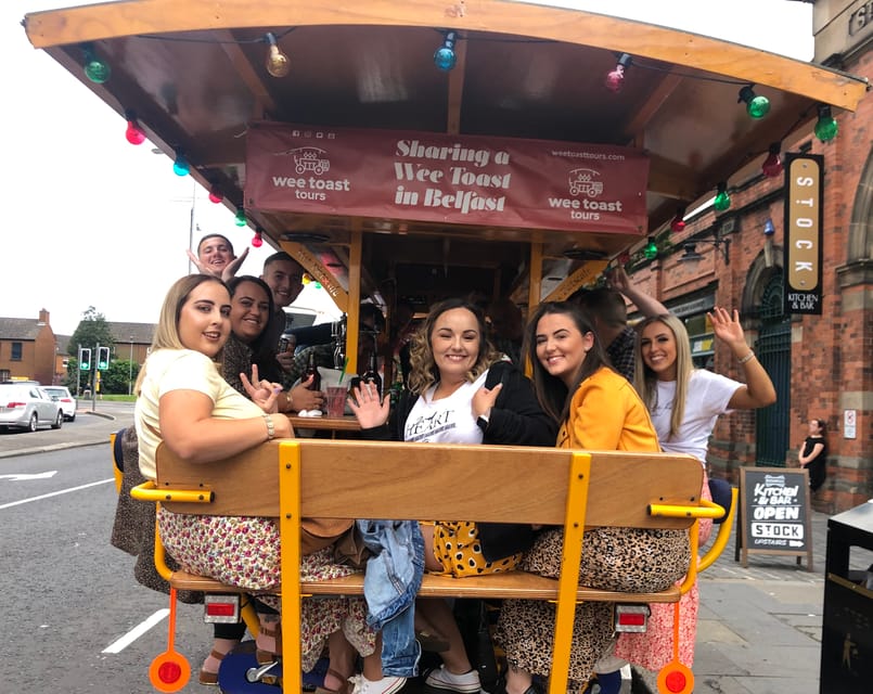 Belfast: City Centre Beer Bike Tour - Royal Avenue, Corn Market, and Belfast’s central sights
