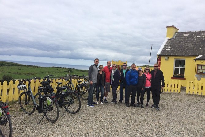 Burren Private Guided E-Bike Tour, with visit to Poulnabrone Tomb - Kilfenora Cathedral and its Celtic crosses