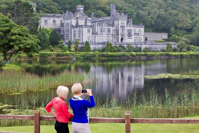 Castles of Connemara tour departing Galway city. Guided. Full day - Two hours at Kylemore Abbey and the Victorian garden
