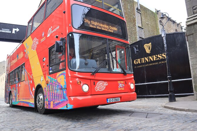City Sightseeing Dublin Hop-On Hop-Off Bus Tour - EPIC, the Docklands, and Merrion Square