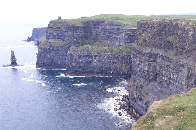 Cliffs of Moher from Shannon Airport en route to Galway - Doolin brings food and music into the day