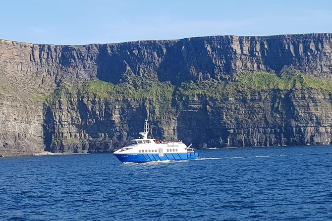 Cliffs of Moher including Cliffs of Moher Boat Experience Luxury Car Tour - Food, castles, and extra stops