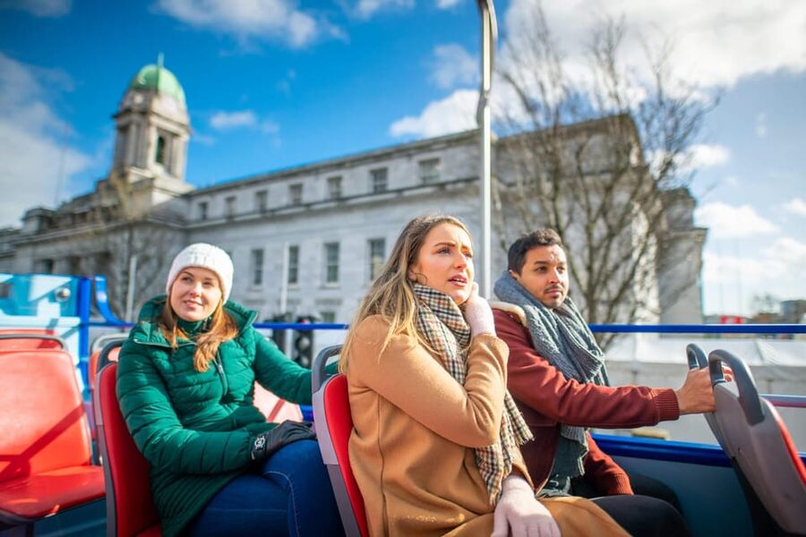 Cork City Hop On/Off Open Top Bus Tour - Start with one full circuit
