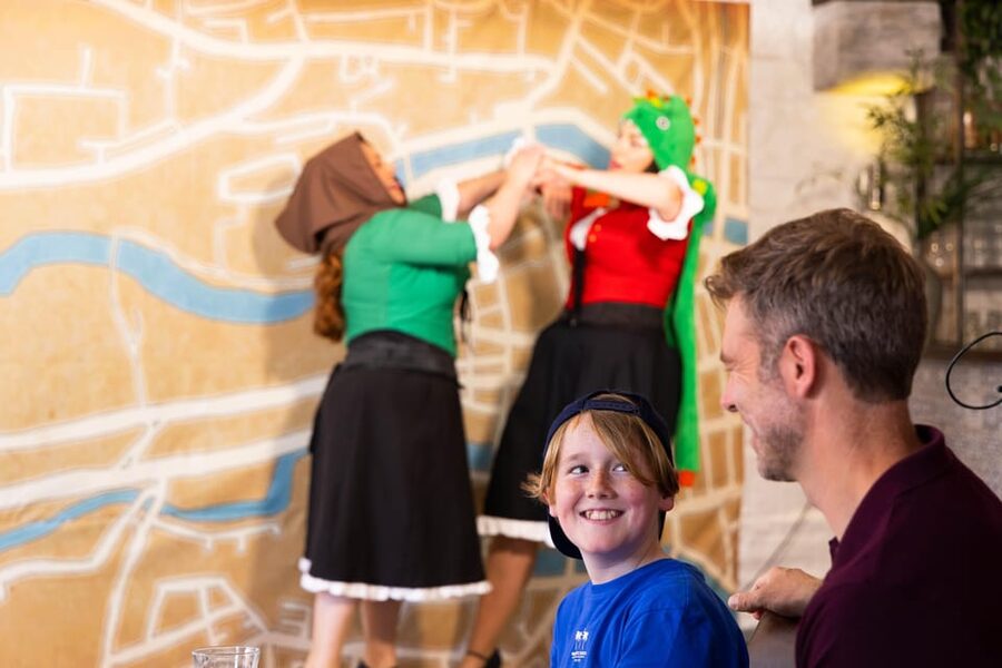 Cork: Hysterical Histories, Comedic Dinner Theater Show - The practical details that affect your night