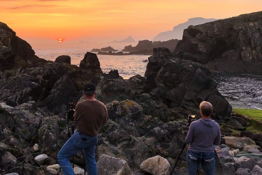 Dingle: Slea Head Sunset & Magic Hours Photo Tour - Coumeenoole Strand at the water’s edge