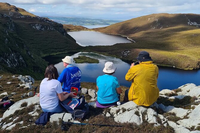 Donegal Private Tour Slieve League & Glenveagh National Park - Dunlewey’s old church and the Derryveagh Mountains