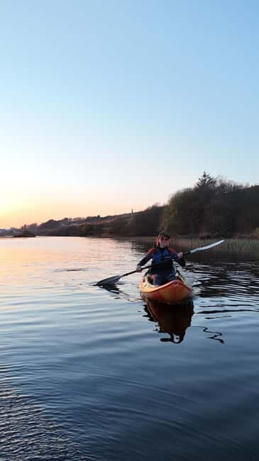Donegal: Sunset Kayak Trip on Dunlewey Lake - Sunset from the middle of Dunlewey Lake