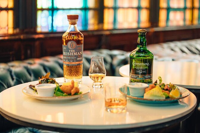 Dublin 6 Whiskey Tasting & 3 Food Pairing Walking Tour with Local - Starting at Powerscourt Townhouse Centre