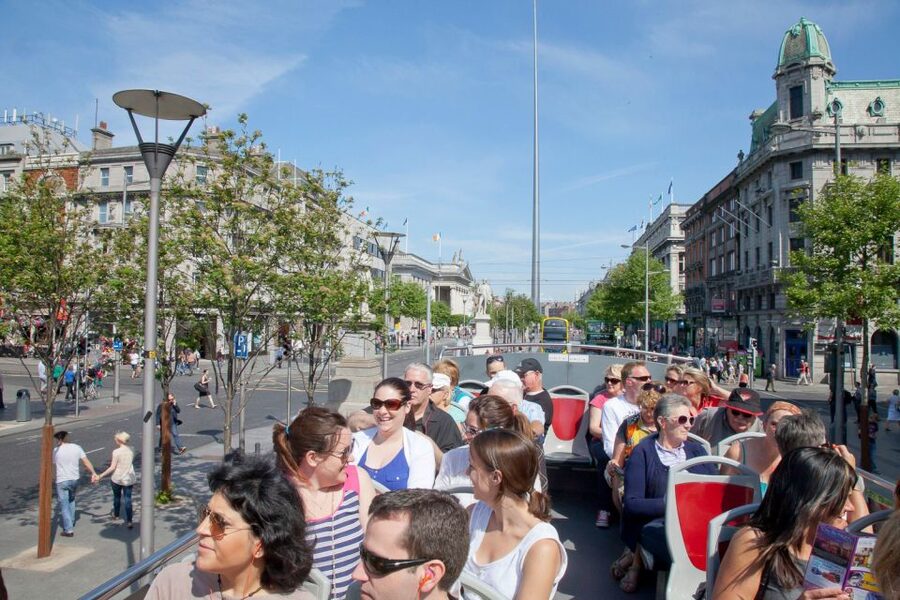 Dublin: Big Bus Hop-On, Hop-Off Tour with Live Guide - The walking tour and night tour extras