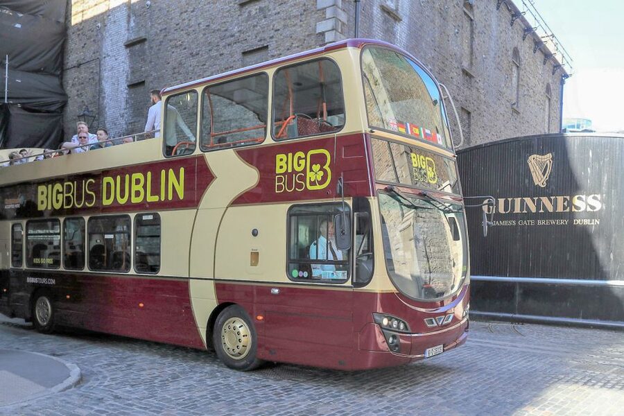 Dublin: Big Bus Hop-On, Hop-Off Tour with Live Guide - Kilmainham Gaol, IMMA, and the western route