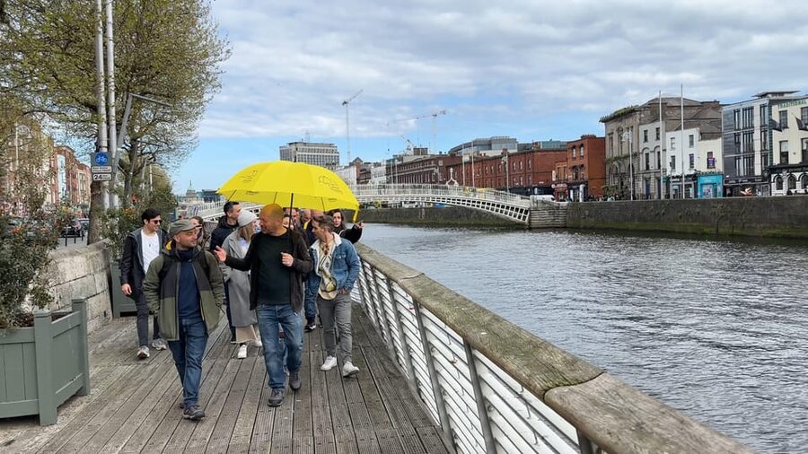 Dublin: Bucket List Sights Walking Tour - Dubh Linn Garden and Dublin Castle’s changing power