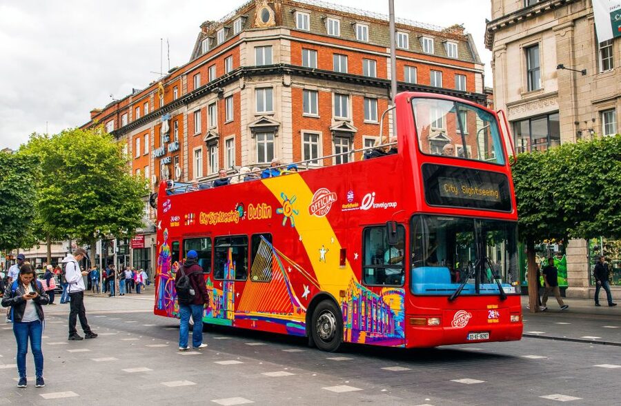 Dublin: City Sightseeing Hop-On Hop-Off Bus Tour - Temple Bar, O’Connell Street, and Dublin’s literary side