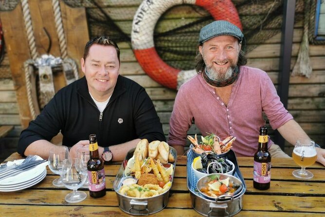 Dublin Coastal Craft Beer and Seafood Trail - The Bloody Stream starts the afternoon with chowder