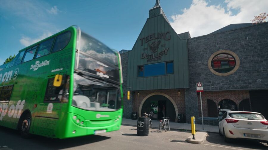 Dublin: Cruise Excursion Hop-On Hop-Off Tour & Rail Ticket - Live guides, audio options, and accessibility