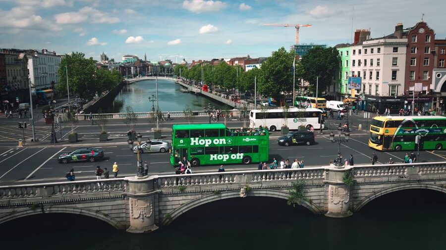 Dublin: Cruise Excursion Hop-On Hop-Off Tour & Rail Ticket - Arriving at Pearse Station and Stop 8