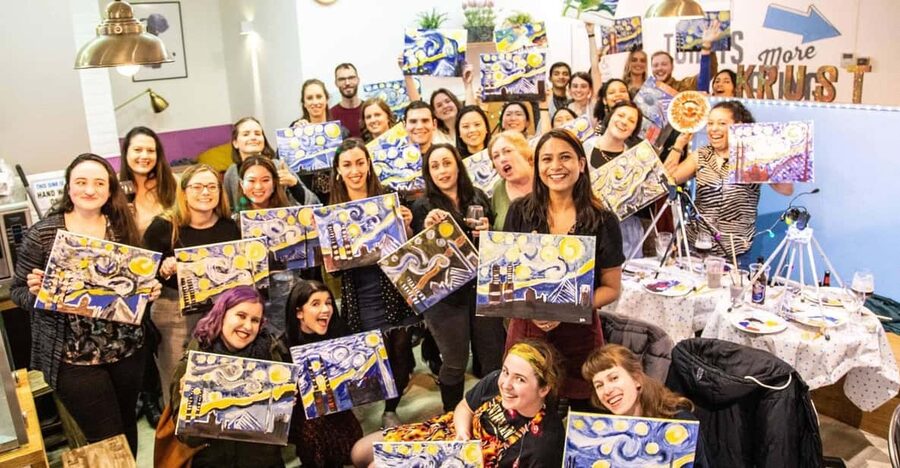 Dublin: Drinking and Painting Party with Art Instructor - Key points to know before you book