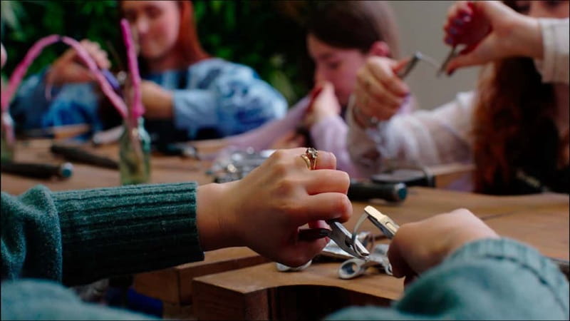 Dublin: Forge a Silver Ring Workshop on Drury Street - Cutting and forming the ring