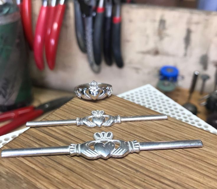 Dublin: Forge Your Own Silver Claddagh Ring Workshop - Key points before you book