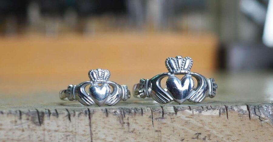 Dublin: Forge Your Own Silver Claddagh Ring Workshop - Marking the silver with a scribe