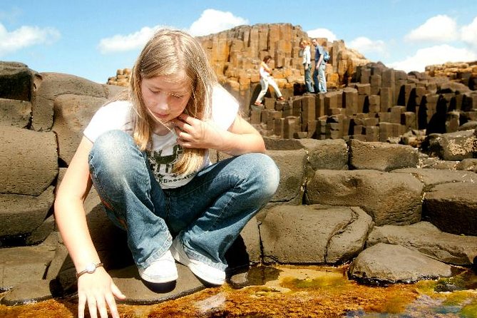 Dublin: Giant's Causeway, Dark Hedges, Dunluce and Belfast Titanic entrance fee - Dunluce Castle: a dramatic first glimpse