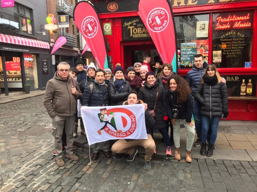 Dublin Highlights: 2.45-Hour Walking Tour in Italian - Why this tour works well on your first Dublin day
