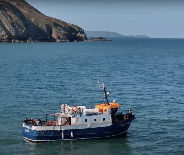 Dublin: Howth Cliffs and Lighthouse Boat Tour - Leaving Howth and entering Dublin Bay