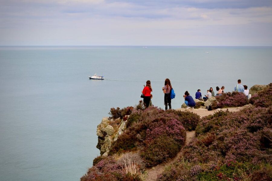 Dublin: Howth Coastal Hiking Tour - Baily Lighthouse and the cliff views