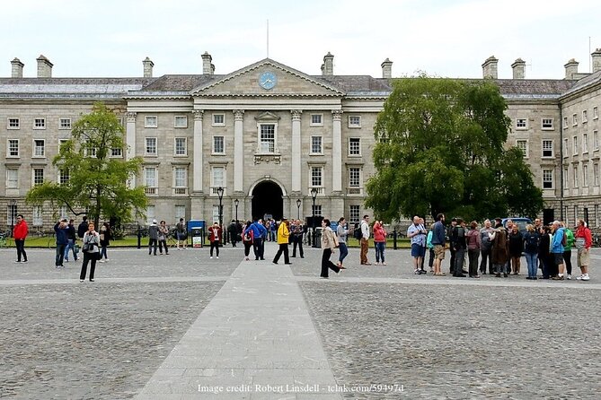 Dublin in a Day Private Tour: Book of Kells & Guinness Storehouse - Temple Bar offers atmosphere, with a practical warning
