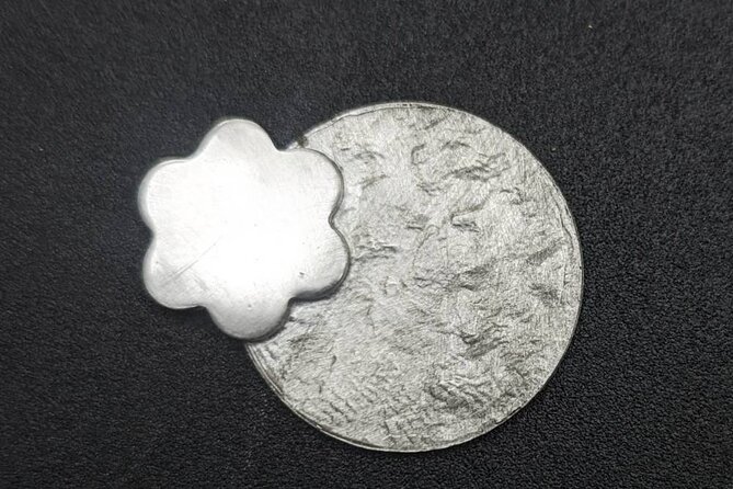 Dublin Jewellery, Create a Personalised Charm in Silver - Adding Texture and an Initial