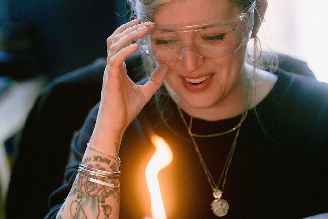 Dublin Jewellery Forge a Hammered Silver Ring: Drury Street - The tutors make the two hours work