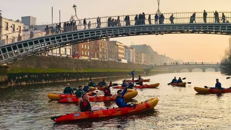 Dublin: Music Under the Bridges Kayaking Tour - Weather, clothing, and practical comfort