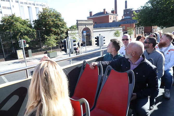 Dublin Shore Excursion, Live Guided Open-top, Hop-on Hop-off Sightseeing Tour - St. Stephen’s Green and College Green for easy walking