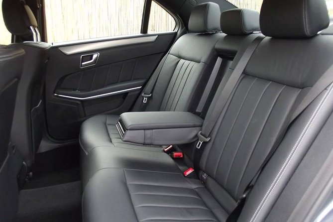 Dublin To Belfast City UK Private Luxury Car Transfer - Leaving Dublin Airport with a chauffeur waiting