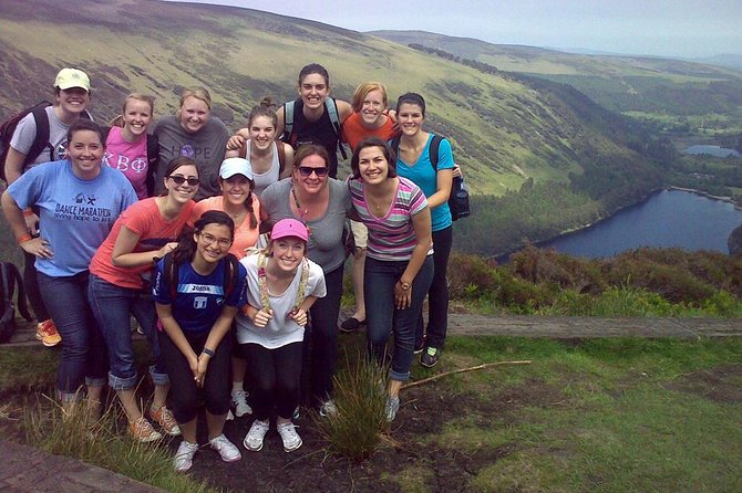 Dublin to Wicklow, Glendalough Small Group Tour with Guided Walk - The Scalp walk and views toward the Irish coast