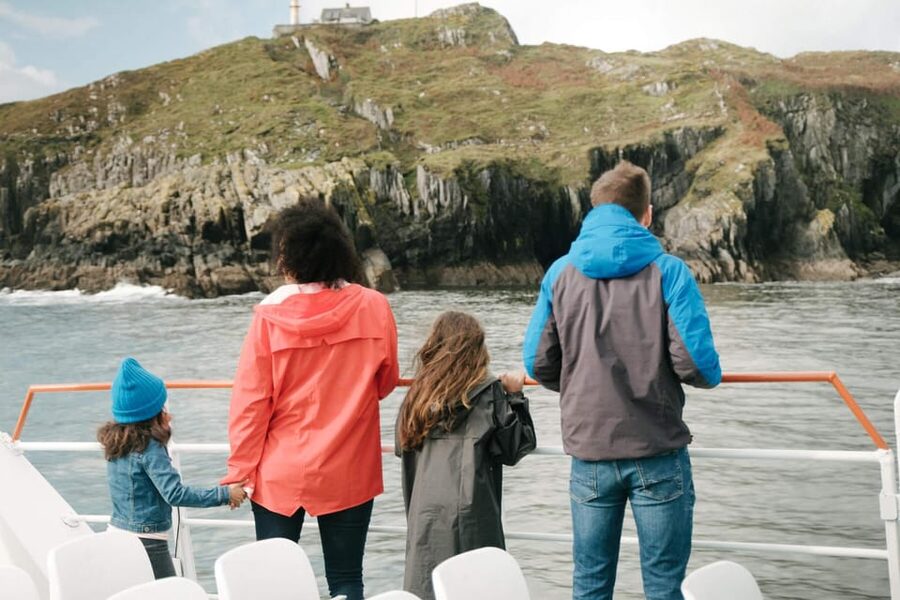 Fastnet Rock Lighthouse direct boat tour-Baltimore.Guided. - Crossing toward the Wild Atlantic Way