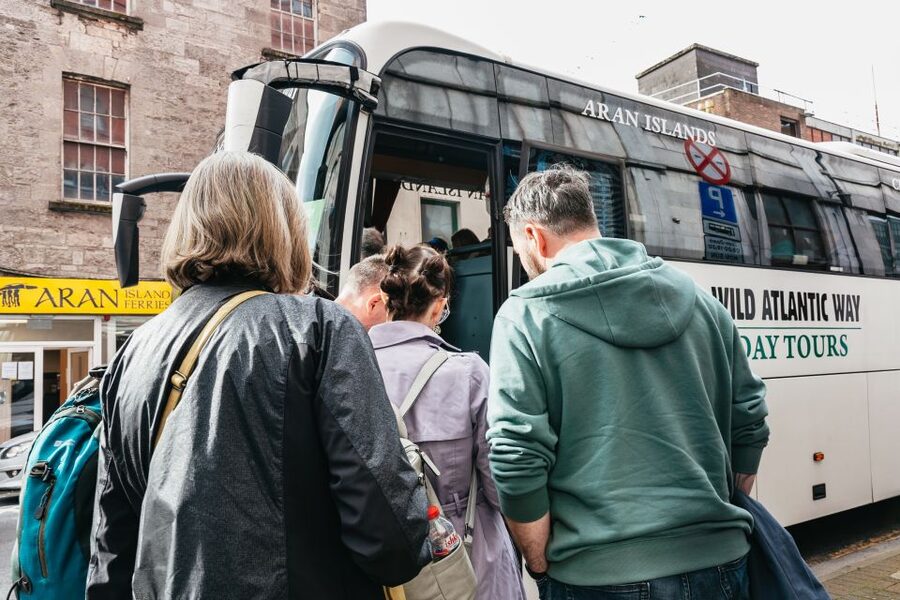 From Galway: Aran Islands & Cliffs of Moher Full-Day Trip - The return route through Clare