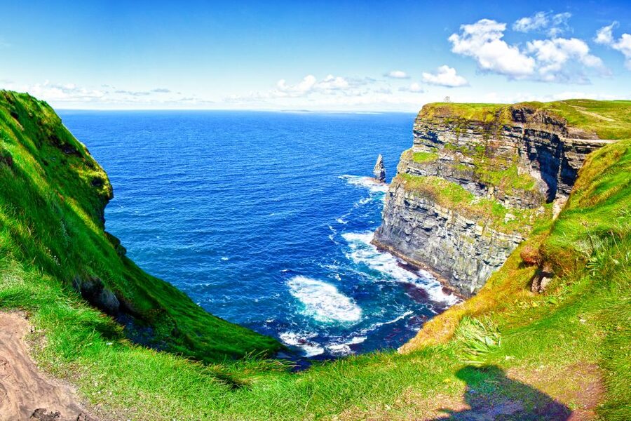 From Galway: Cliffs of Moher Half-Day Express Trip - The coach ride through County Clare