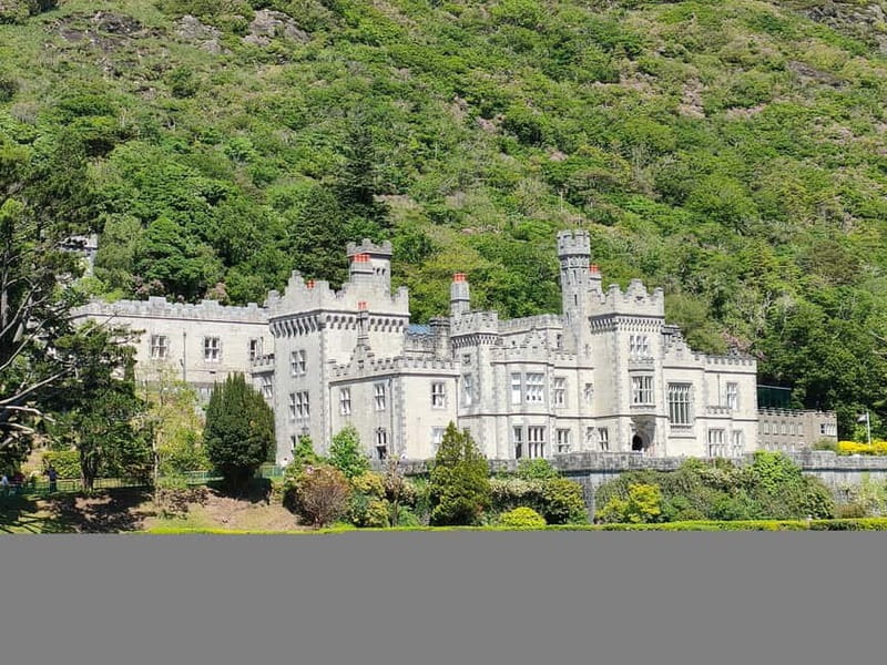 From Galway:Connemara, Kylemore Abbey & Castles Private Tour - The Quiet Man Bridge and Maam Valley views