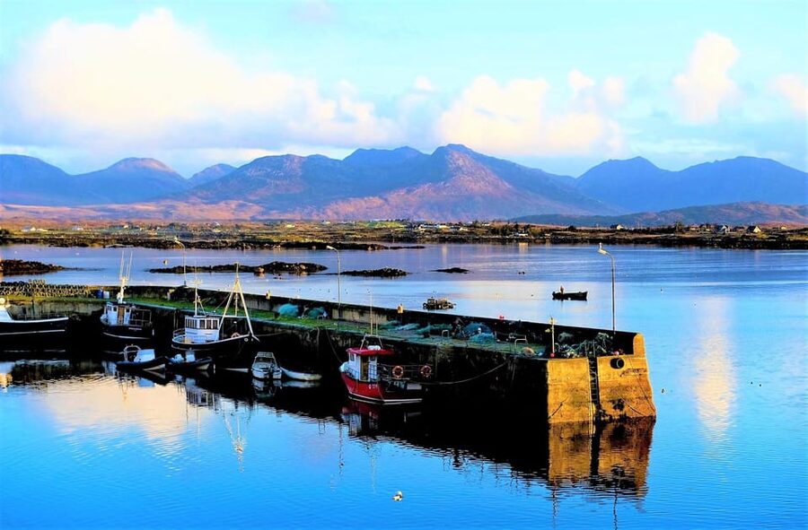 From Galway: Connemara, Kylemore Abbey or National Park Tour - Clifden and the famous Sky Road