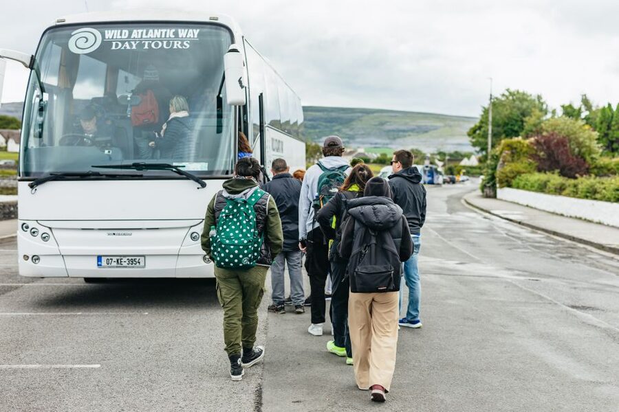 From Galway: Full-Day Cliffs of Moher & Burren Guided Tour - Dunguaire Castle gives the day an easy start