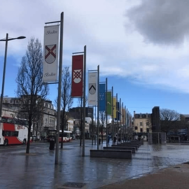 Galway: Medieval Galway Tour - Seeing the city walls inside a shopping center