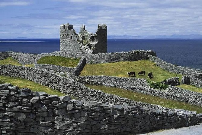 Galway to Aran Islands Inisheer, Doolin, Cliffs of Moher Day Tour - The ferry and the Atlantic view of the cliffs