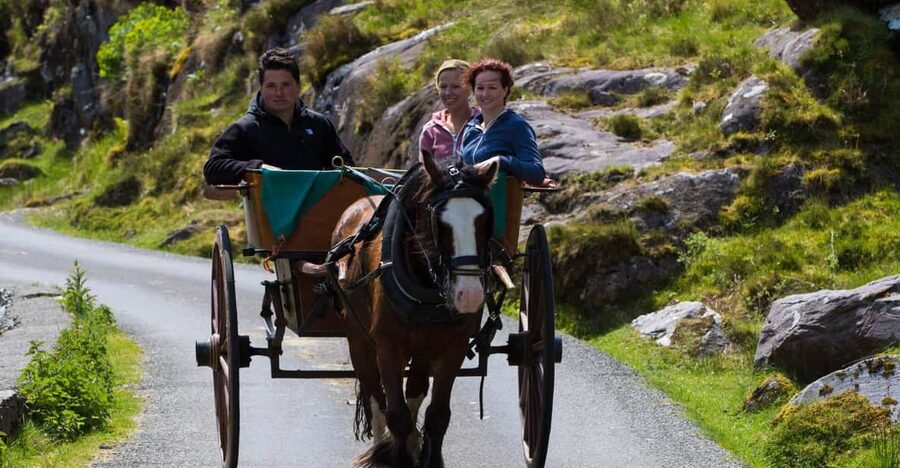 Gap of Dunloe & Lakes of Killlarney Boat Tour - Starting in Killarney and riding to Kate Kearney’s Cottage