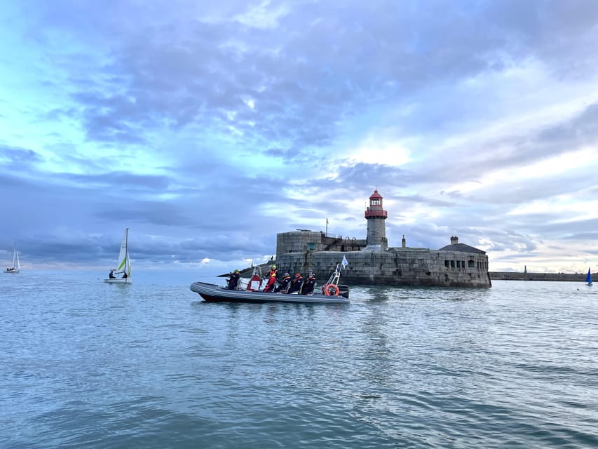 Guided Boat Tour around Dublin Bay - Poolbeg Lighthouse and Dublin’s eastern bay